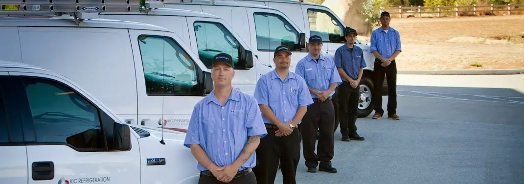 KIC Refrigeration crew ready for Mini Split Repair jobs across Cameron